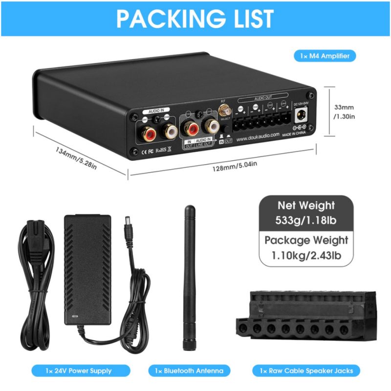 Douk Audio M4 Amp Packaging-alt