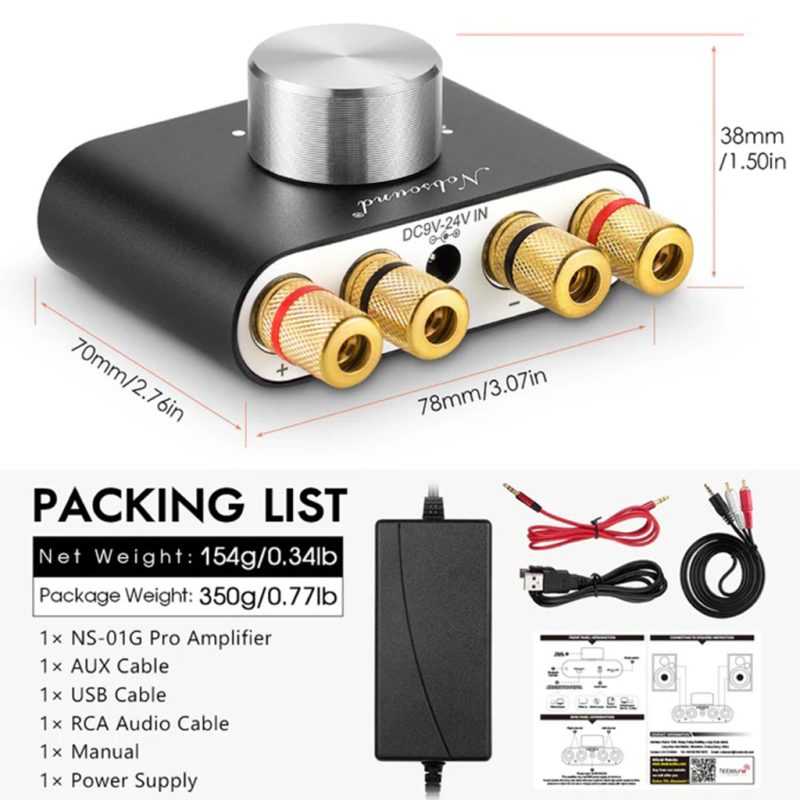 NS-01G PRO Packing List-alt