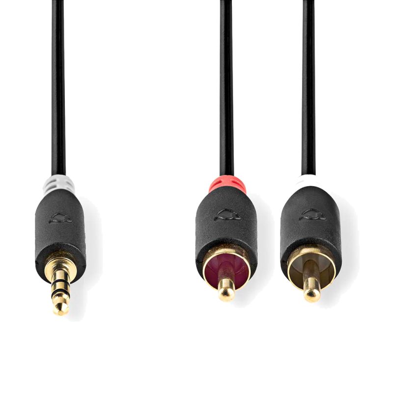 Nedis 3.5 to RCA Front-alt