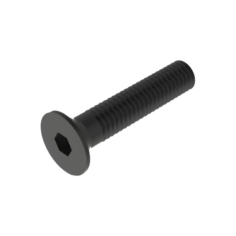 Hexagon countershunk head black-alt