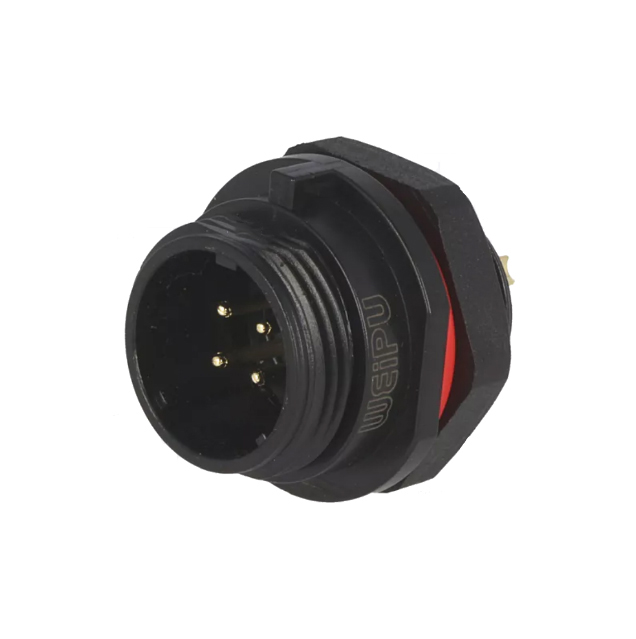 Weipu 4 pin SP13 Connector Panel - alt